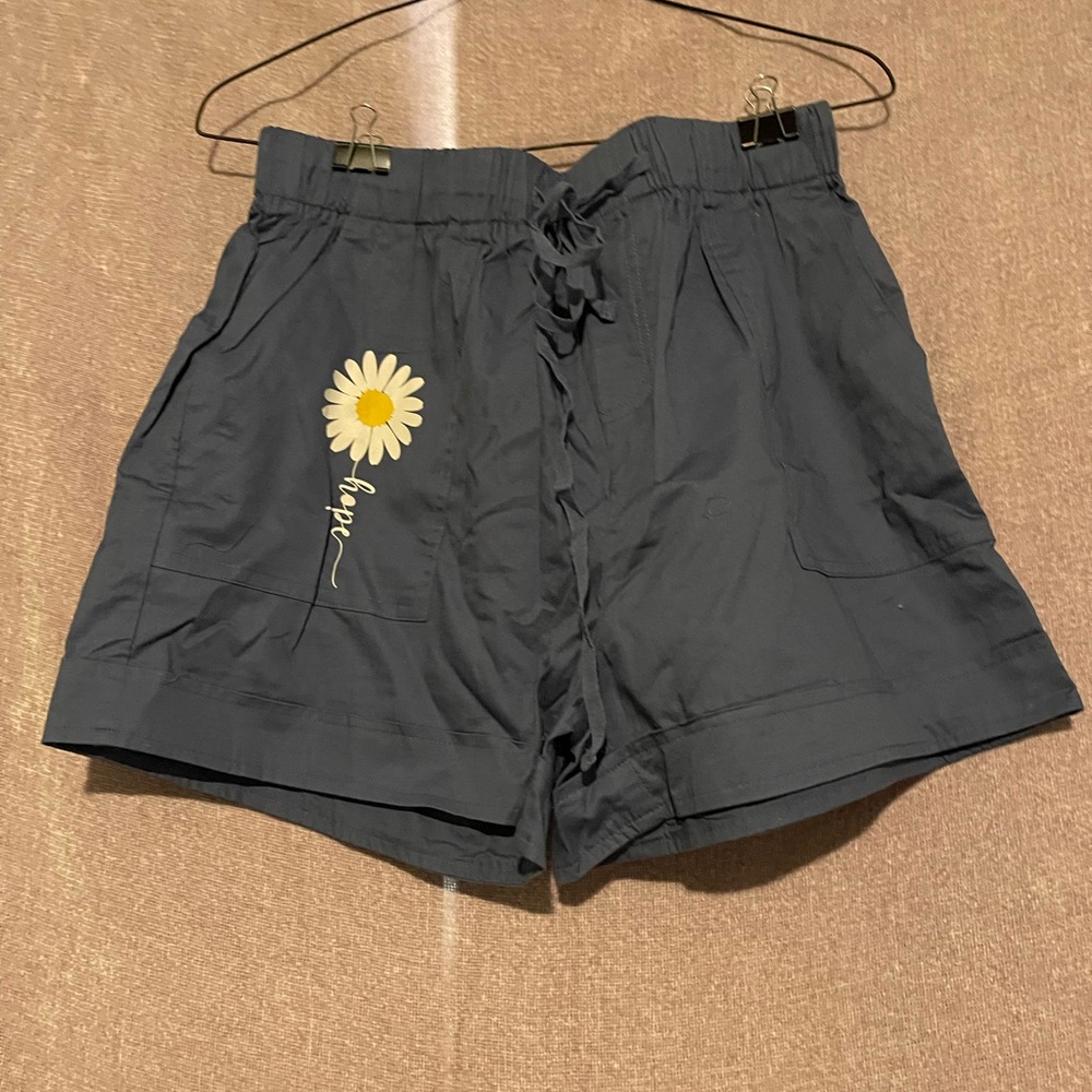Casual BlueCargo Shorts with 100% Soft Cotton